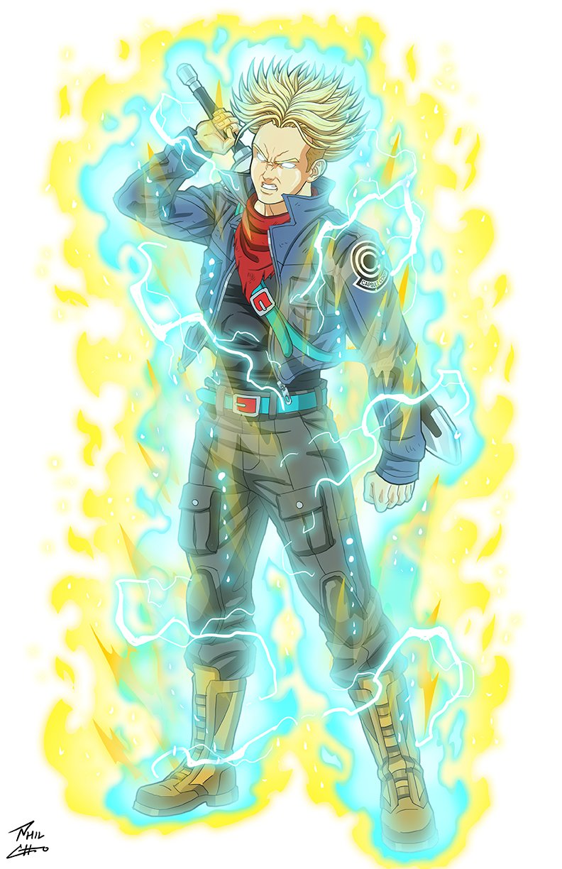 Power of Rage Super Saiyan Trunks (Future)
