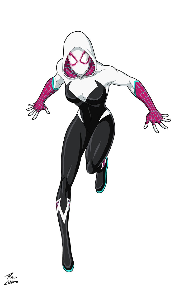 Spider-Gwen commission — Phil Cho