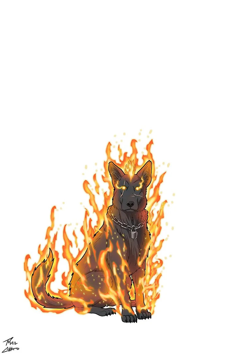 Arson OC commission — Phil Cho
