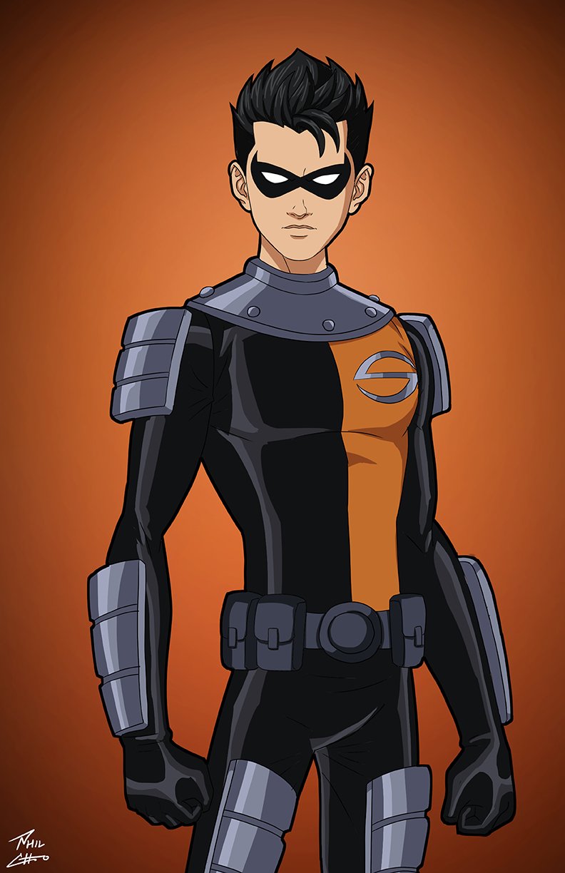 robin teen titans logo