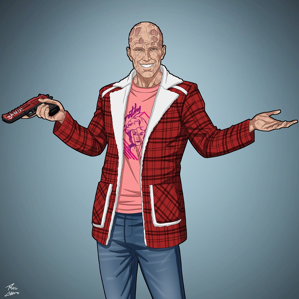 Wade Wilson (Earth27M) commission — Phil Cho