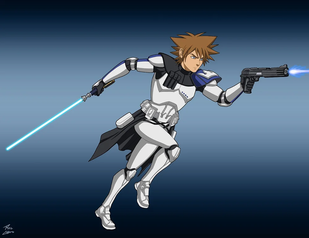 Commander Rorea Splatoon ARC Trooper Sora commission — Phil Cho