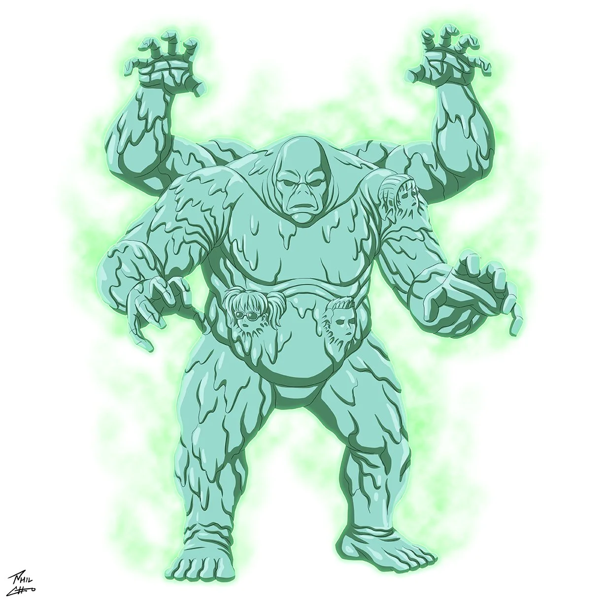 Phantom Phil Rwi Wax Phantom commission — Phil Cho