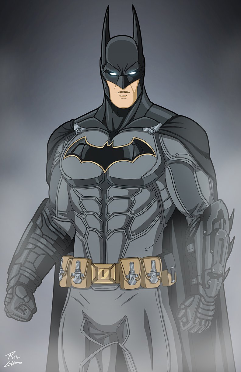 Batman Arkham Batsuit  commission — Phil Cho