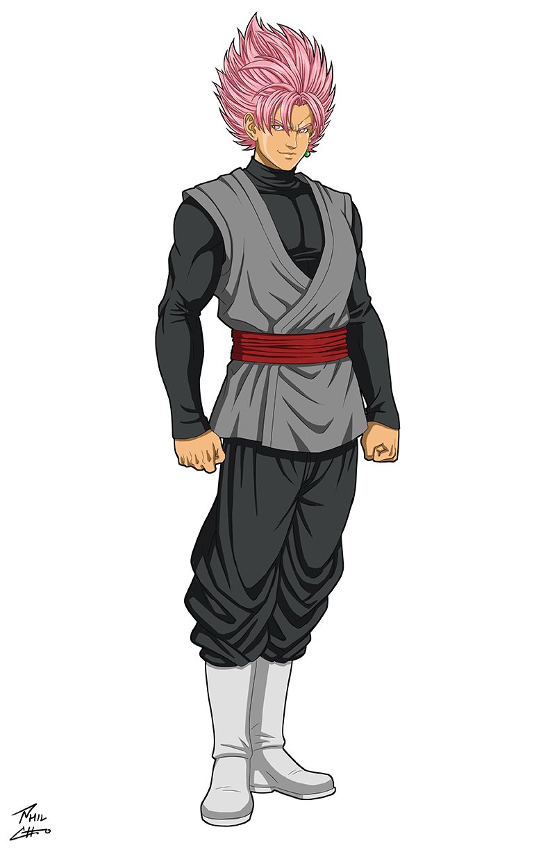 Black Goku SSJ Rose, Black Goku DBS, png