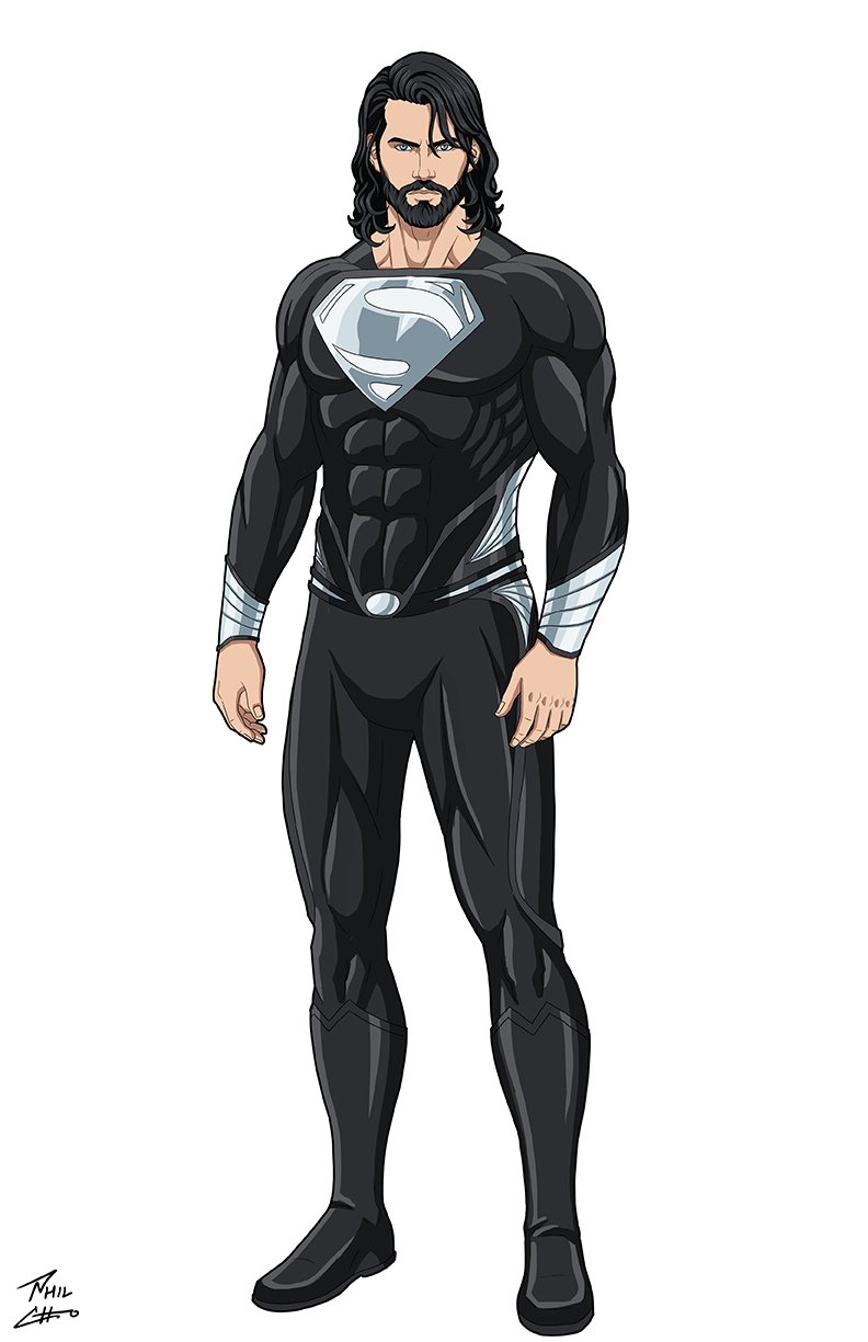 Superman (Henry Cavill) Blacksuit by moricmadarasz on DeviantArt