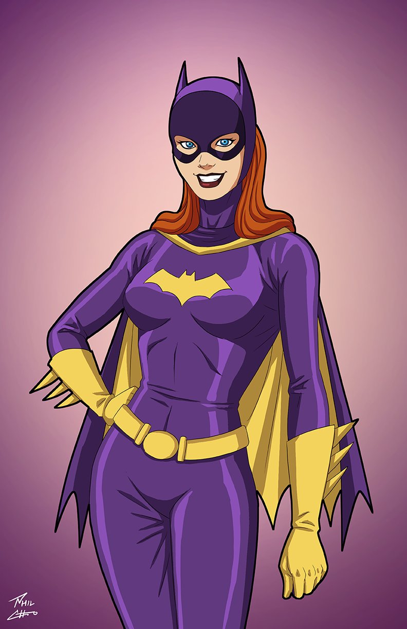 Batgirl Barbara Gordon Tnba Classic Colors — Phil Cho