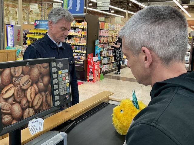  And here’s the customer, answering BIBERTY. 