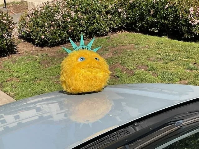  BIBERTY,  lost in the moment, as the DAUGHTER walks over to see what’s up… 