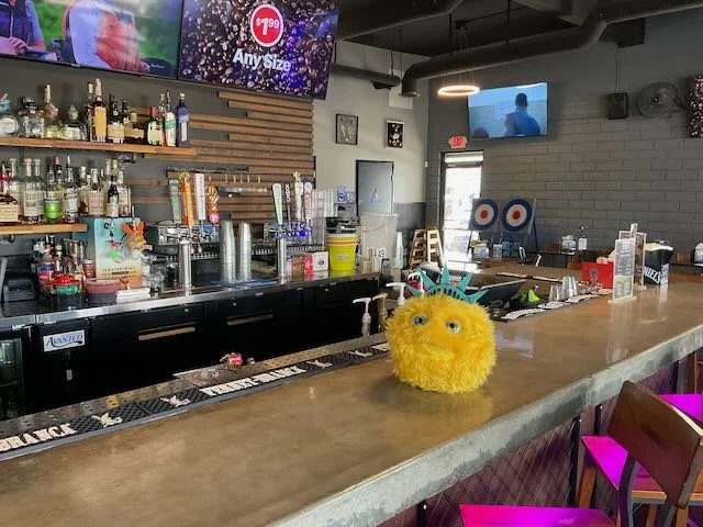  And then…the surprising image of BIBERTY, sitting atop the bar as the BARTENDER brings him over a GLASS of CHOCOLATE MILK. And it begins… 