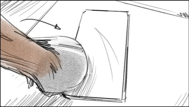  A CLOSE-UP of the HORSE requesting a ZOOX. 