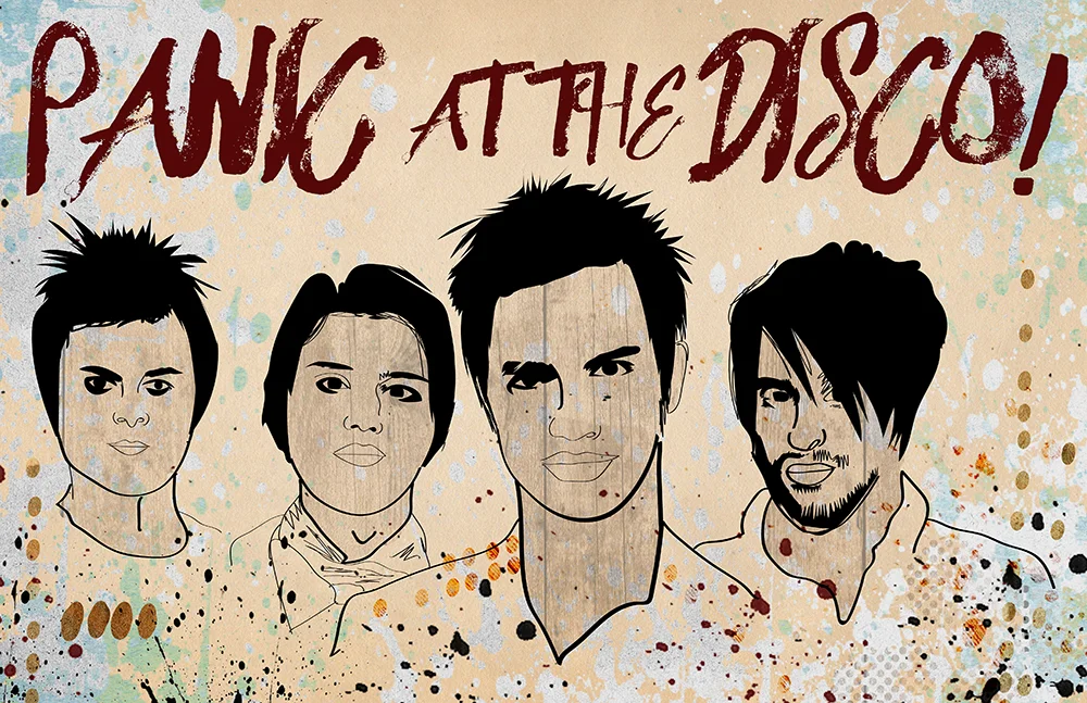 Panick!atTheDisco のポスターです とじれ