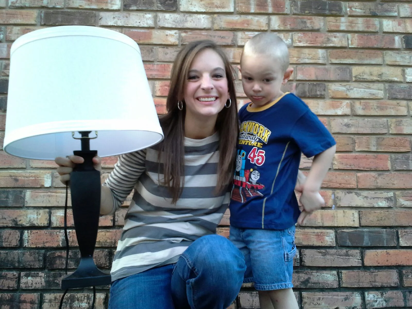 Ezra, This Month's Lamp, and I