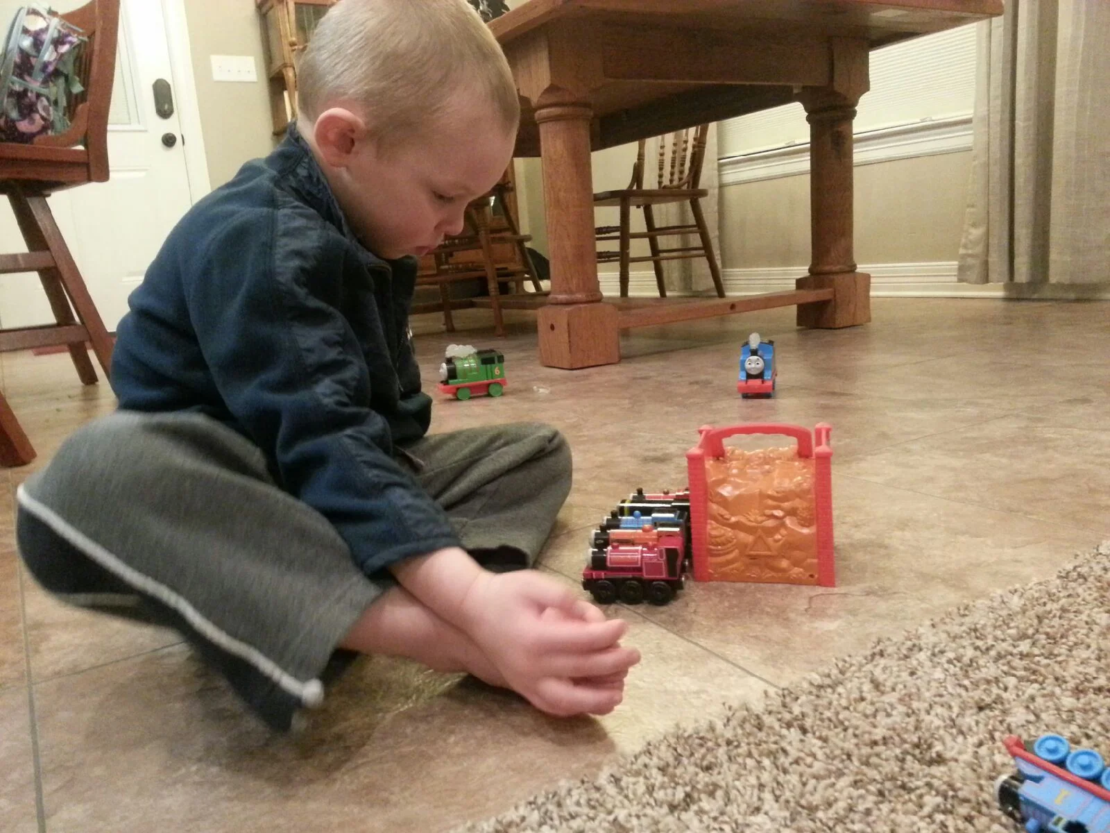 Ezra barefoot trains.jpeg
