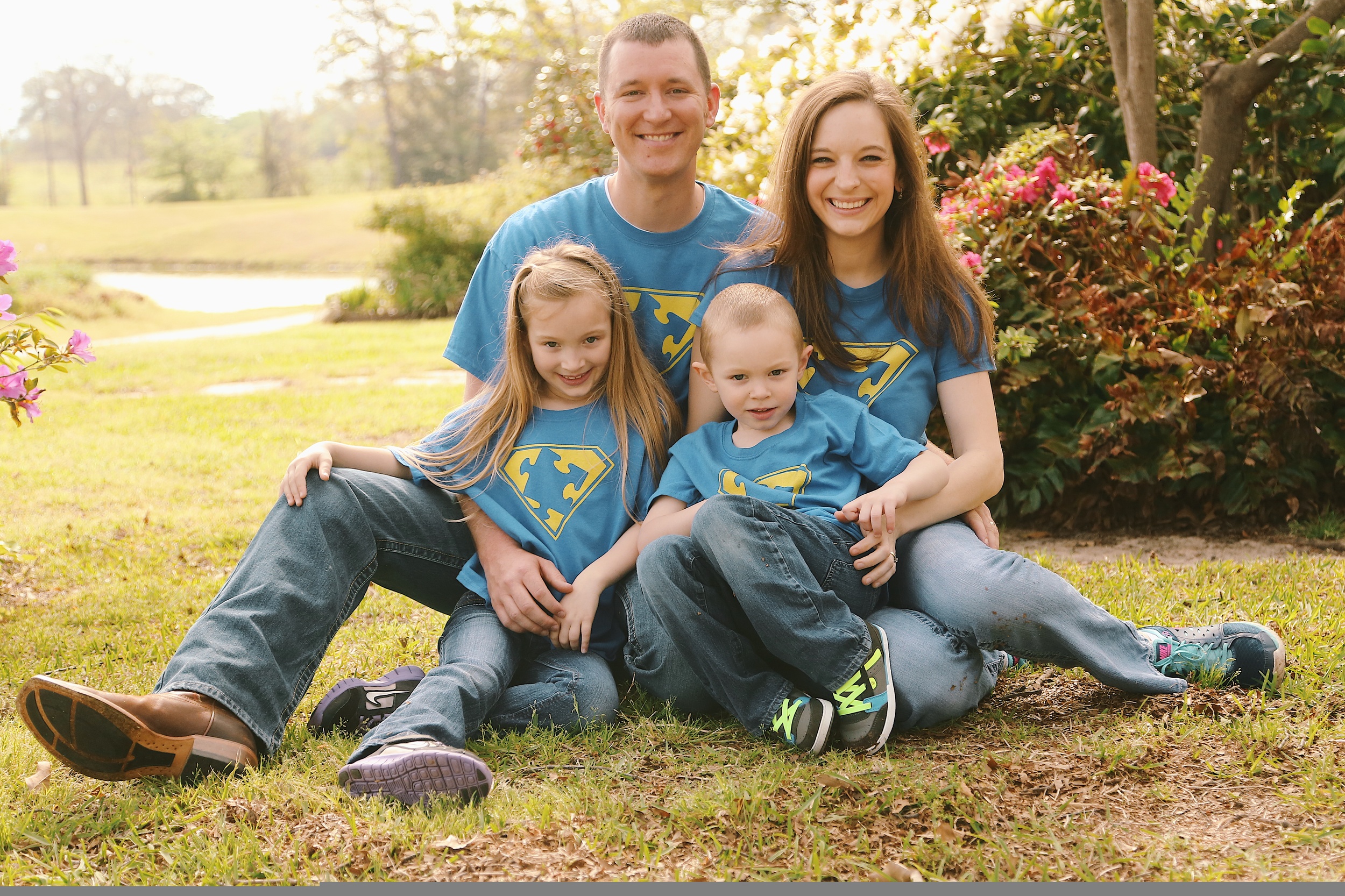 Lighting it up Blue for Autism Awareness!!