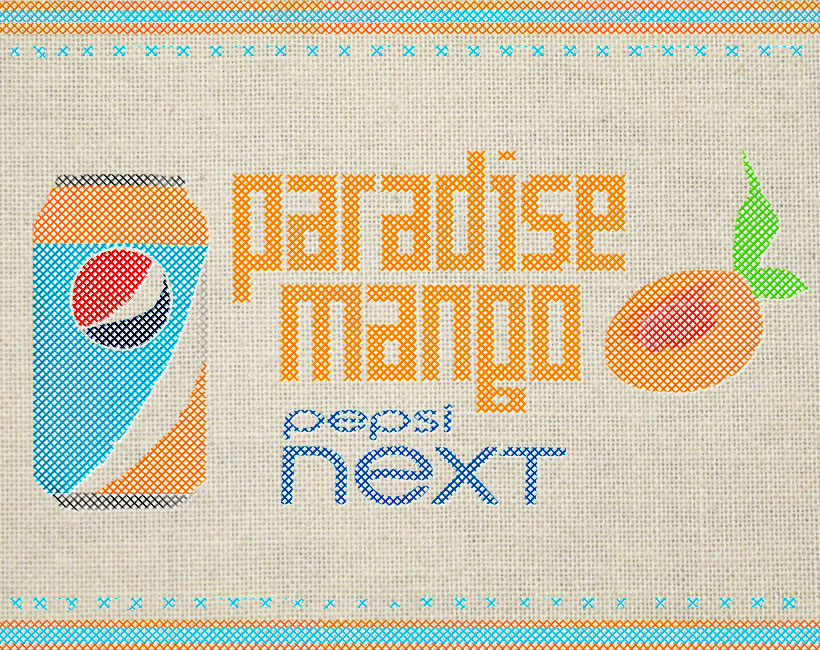 Pepsi NEXT Paradise Mango flavor