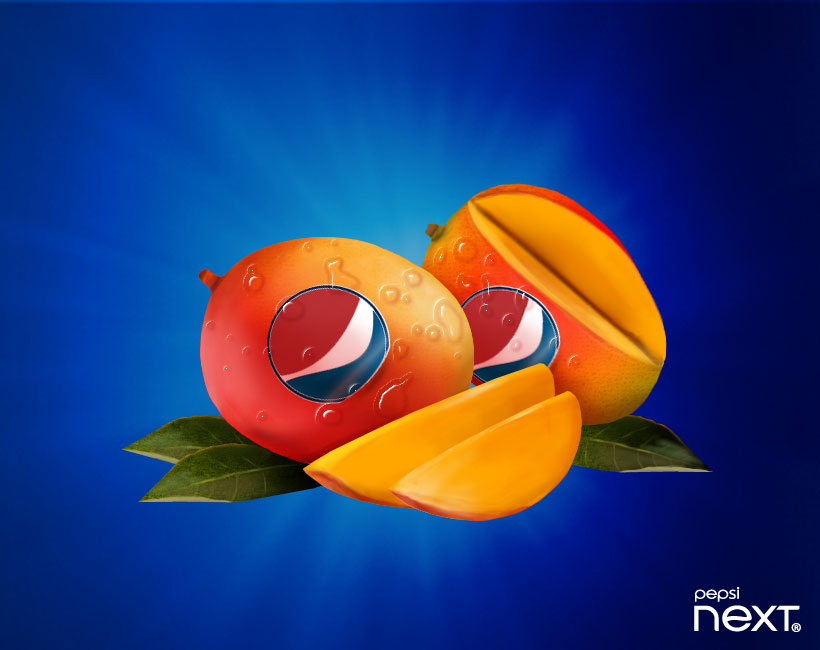 Pepsi NEXT Paradise Mango flavor