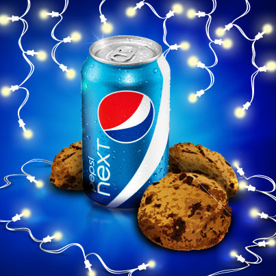 Cookies and Pepsi NEXT for Santa