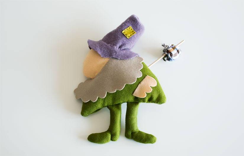 Wool and cotton, in collaboration with Tim Lahan .