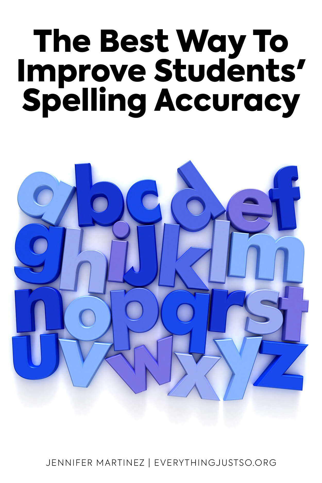 How to Use Spelling Fluency Practice to Improve Accuracy — everything just so