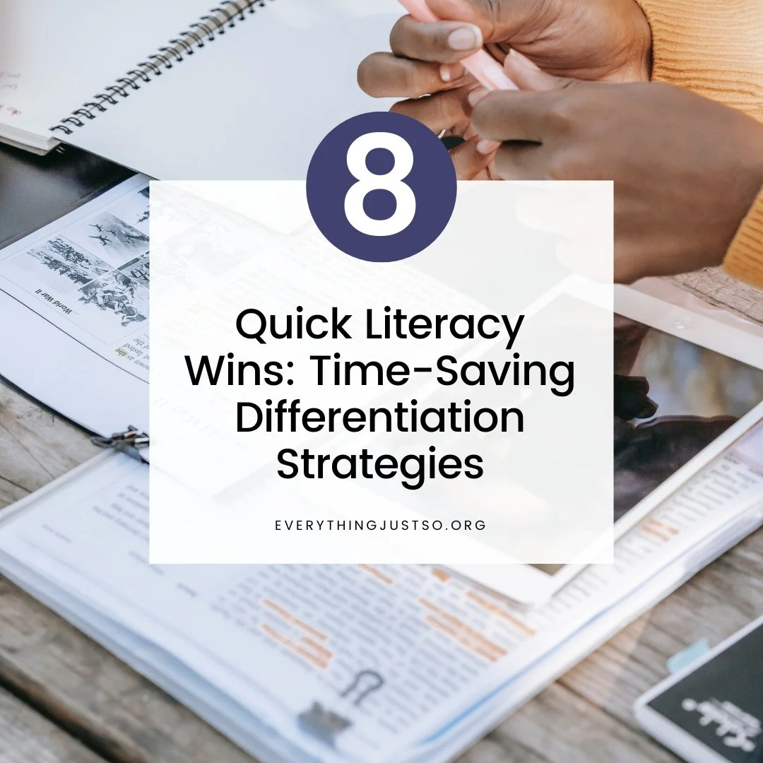 How to Differentiate ELA Instruction &amp; Save Time: 5 Strategies That Work