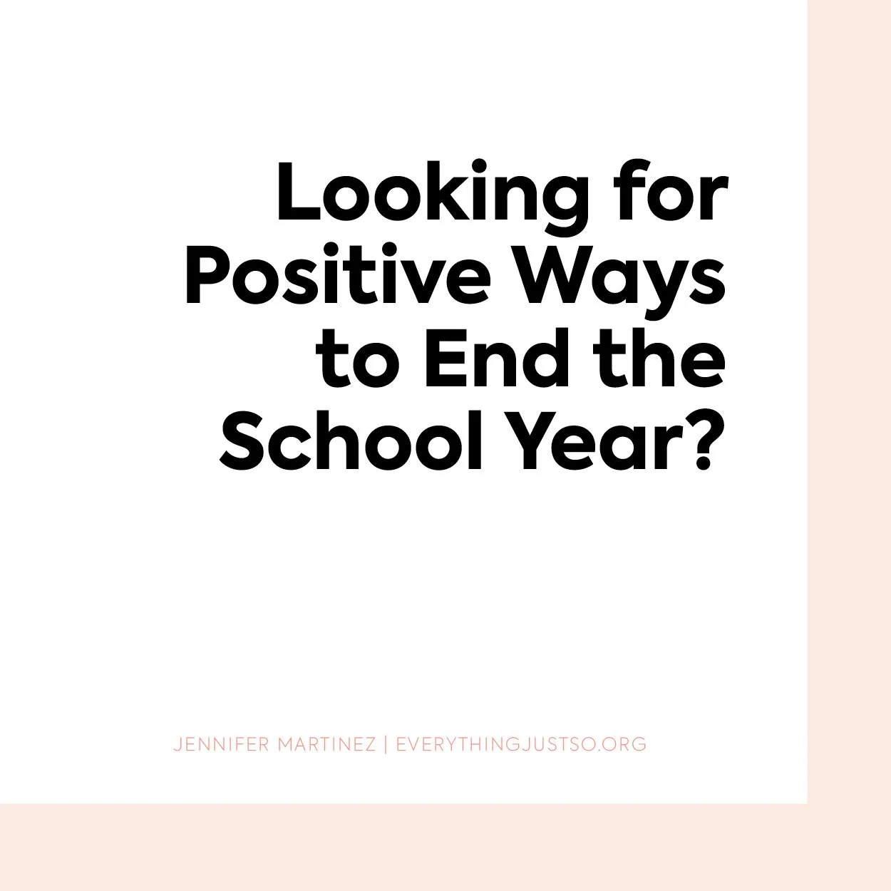 How to End the Year on a Positive Note