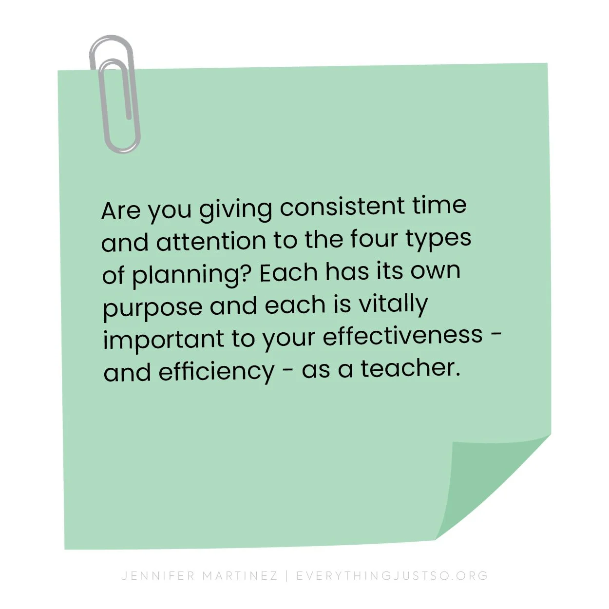 How to Create a System for Planning Consistently