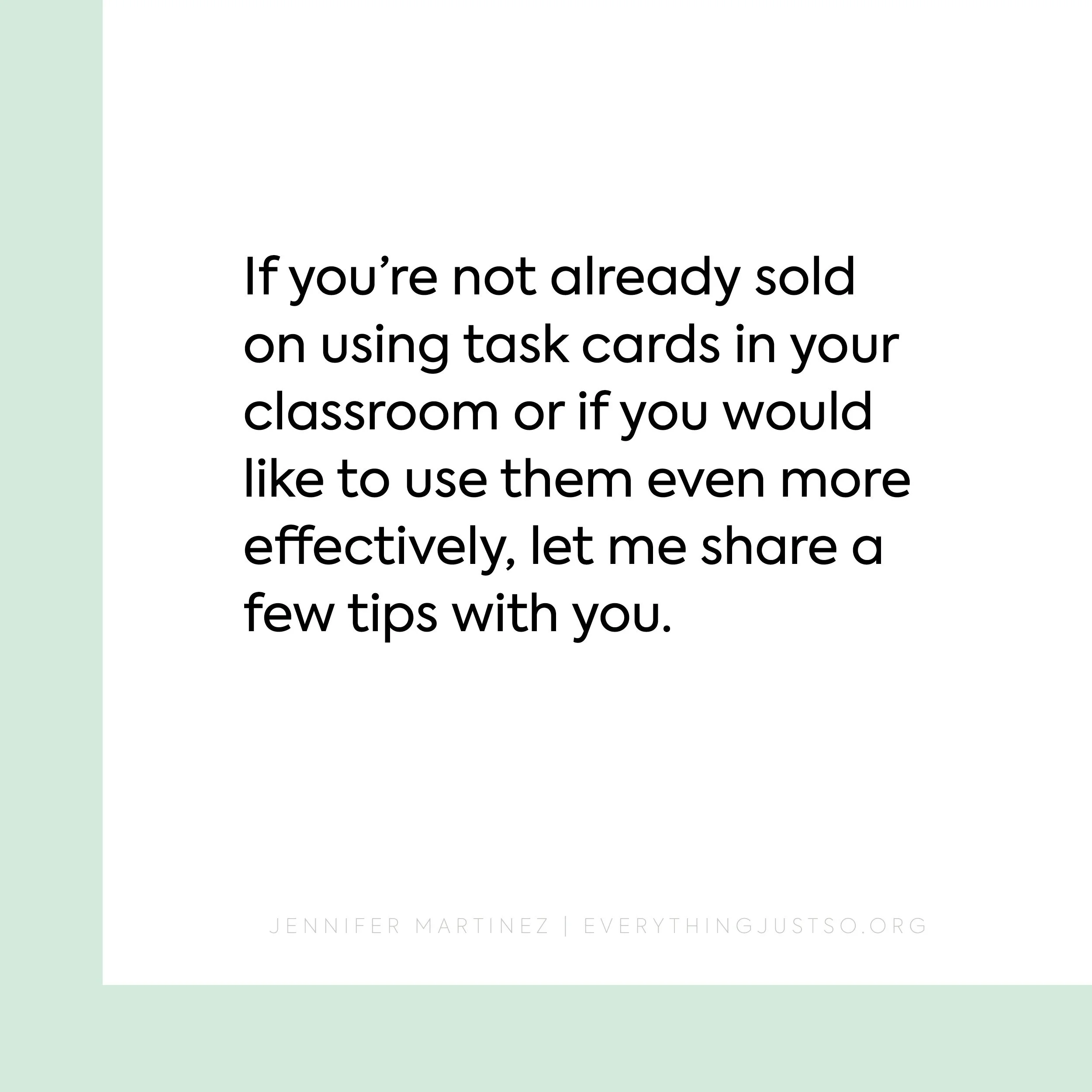 What Are Task Cards and Why Should You Use Them