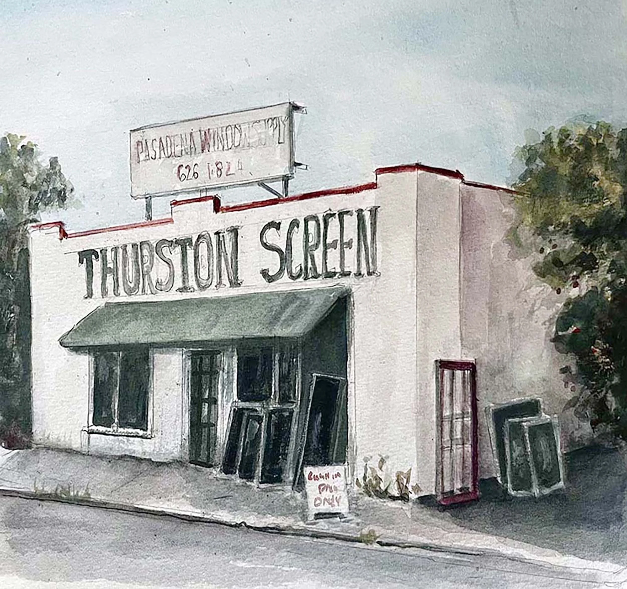 Thurston Screen, Pasadena