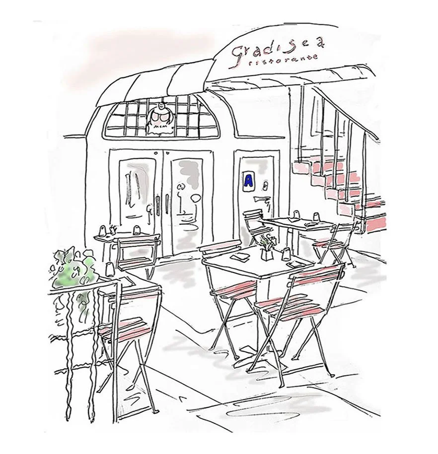 Restaurant on W 13th Street, NYC