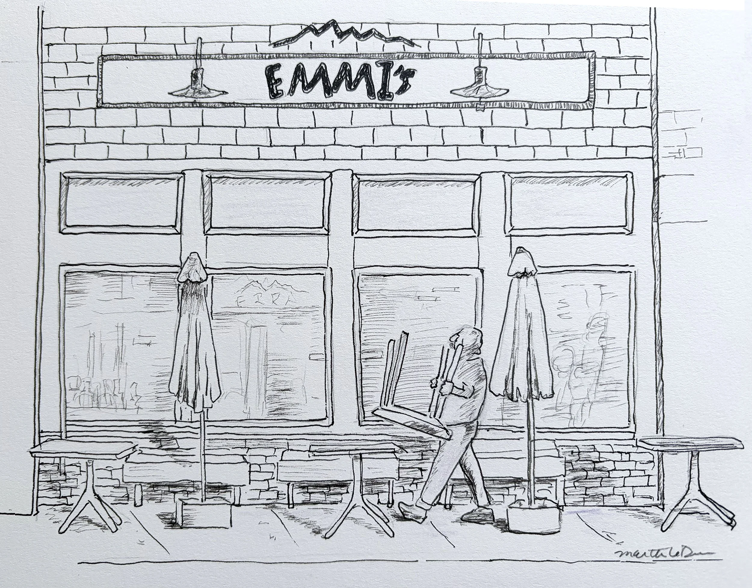 Emmi's Cafe, Sierra Madre