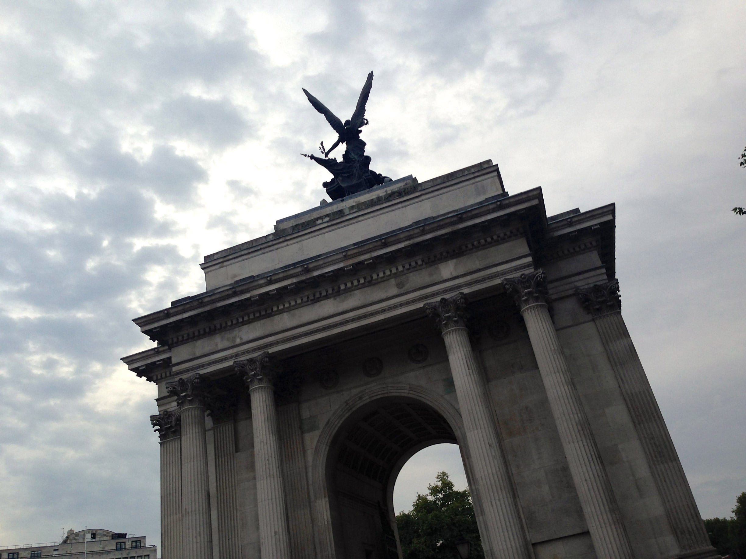 The Wellington Arch in St. James Park