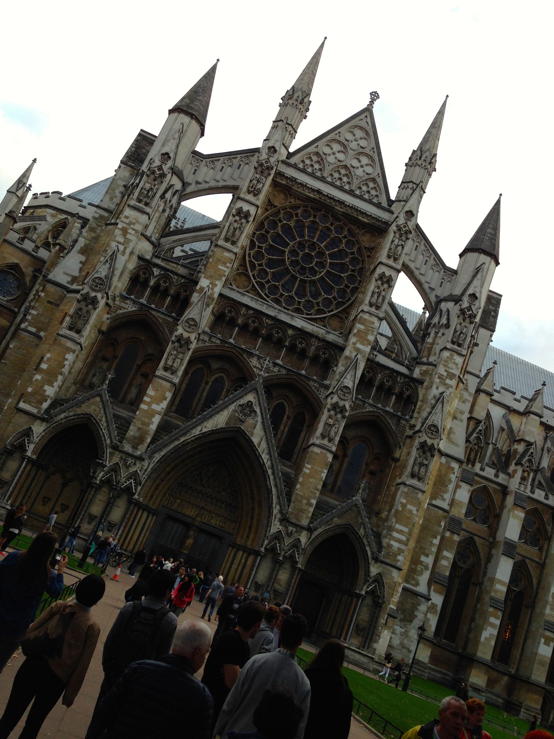 Westminster Abbey, east side