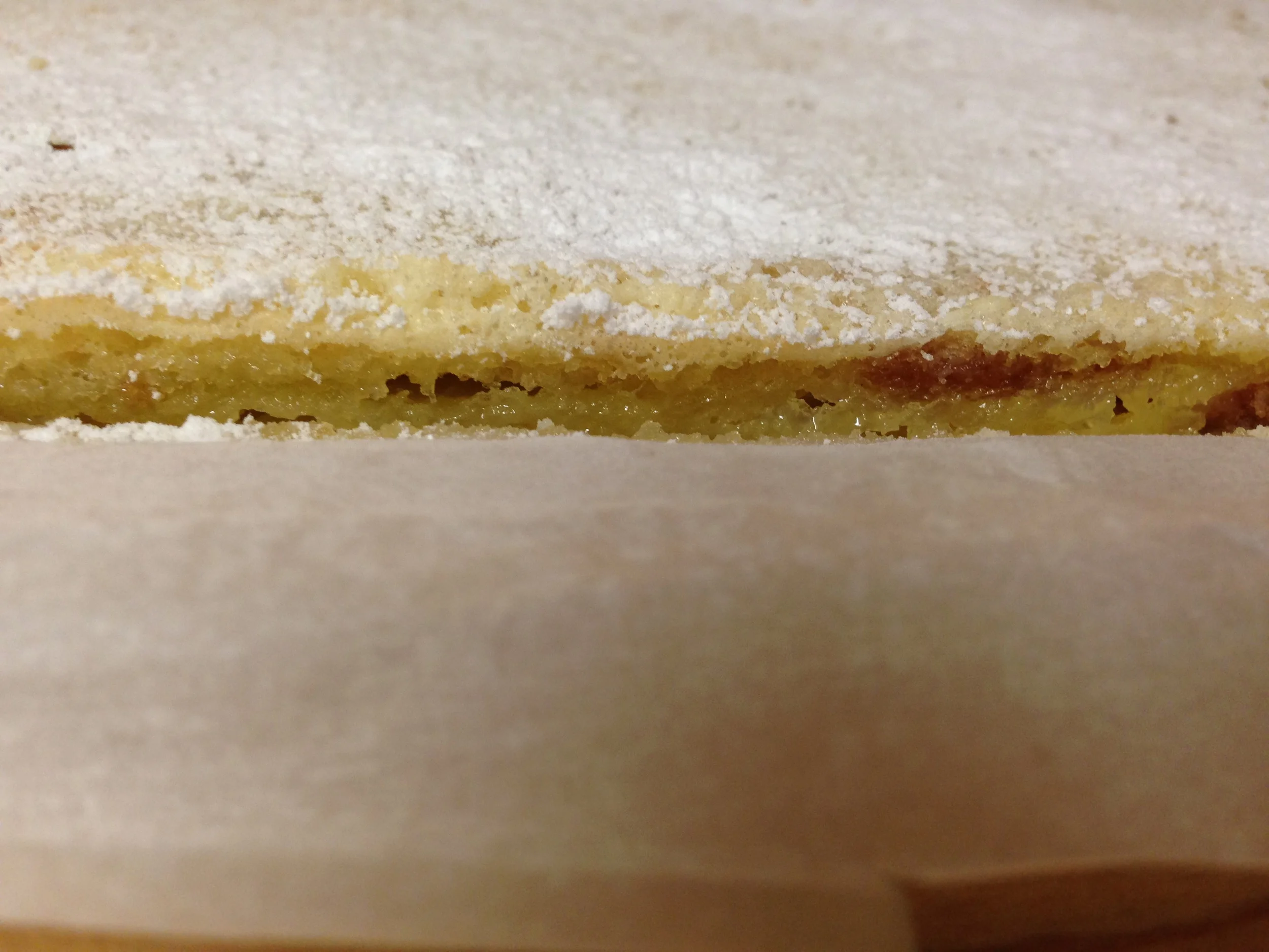That's no bar. Unfortunately it tasted far worse than it looked.