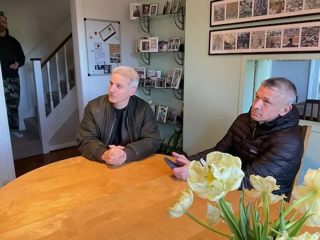  And then it’s back to the KITCHEN, as JOSH’S SISTER walks in to let her parents know about WISE. 