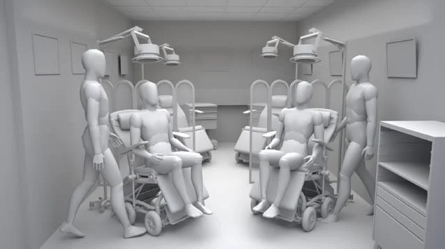  And those FRAMES on the wall? They’ll contain images of  before-and-after  hair treatments.   