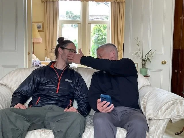  CUT…as the MUM puts her hand on THIBAUD’S face and says…   Mum:  “I’m so  proud  of you.”  