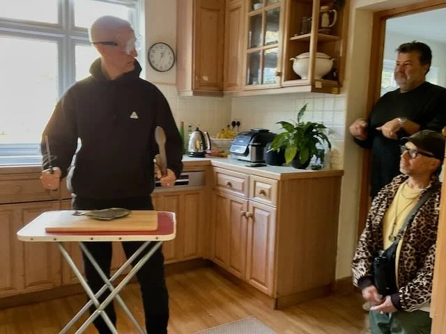  …PANS back to the DAD… 