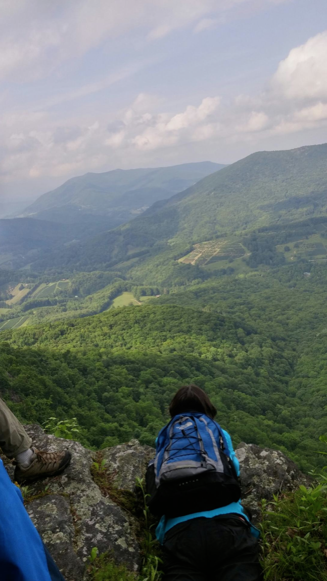 View North from Perkins Rock