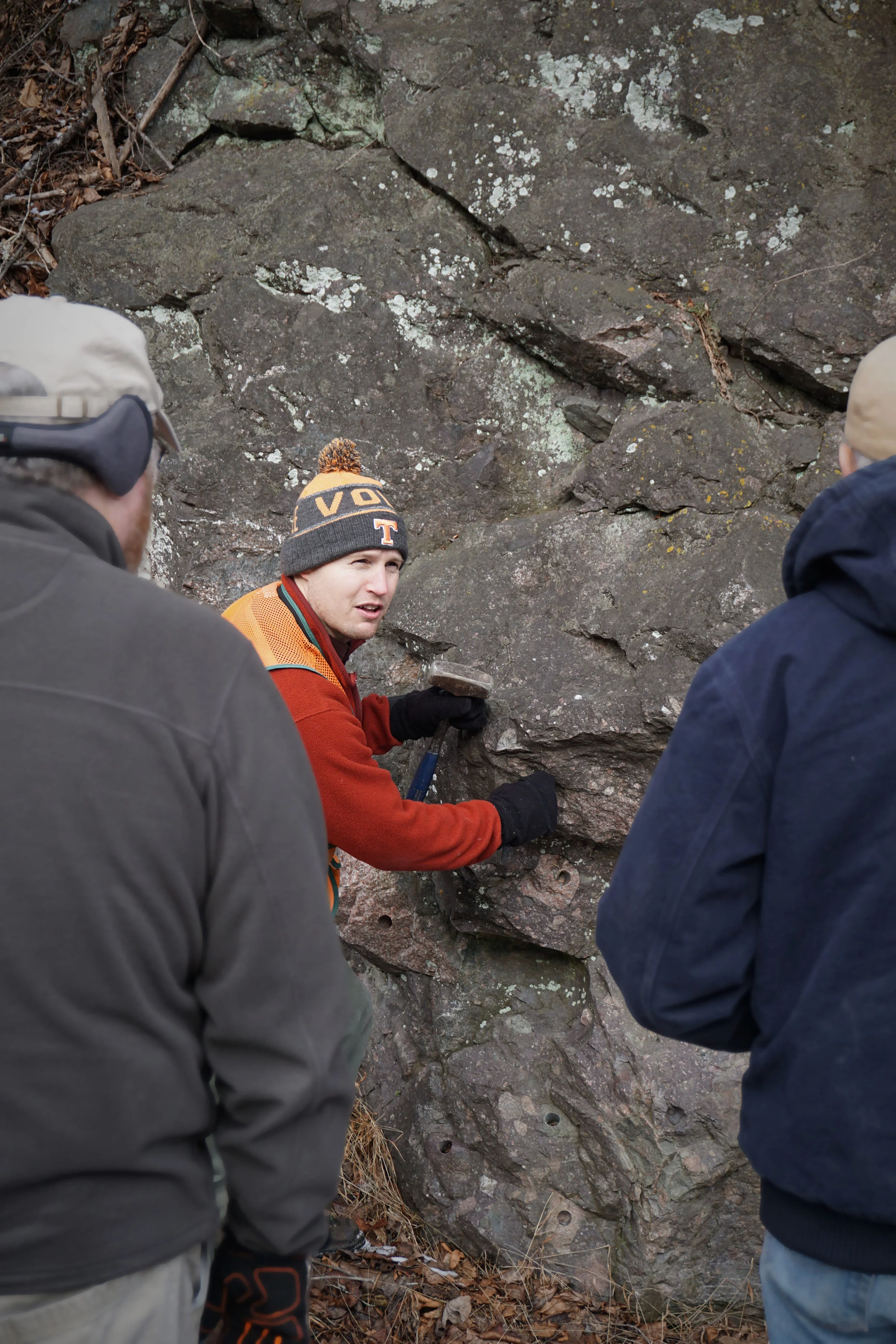 Arthur tells the story of diamictite formation.