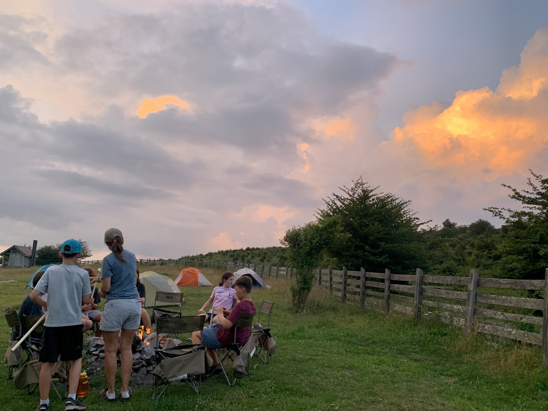 Evening by the fire