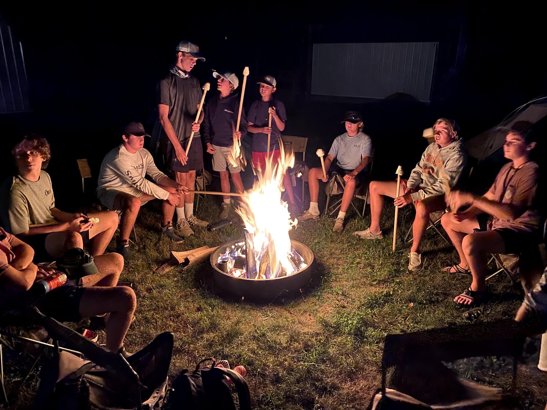 Biscuit on a stick: our favorite campfire treat