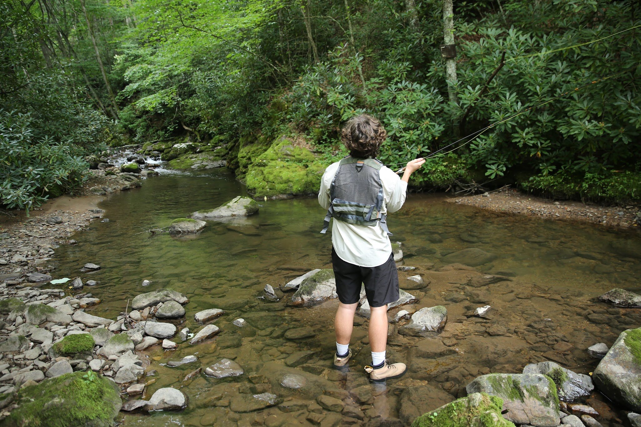 Creek fishing