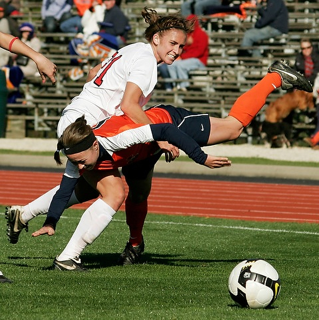  University of Illinois at Urbana-Champaign women's soccer.&nbsp; 