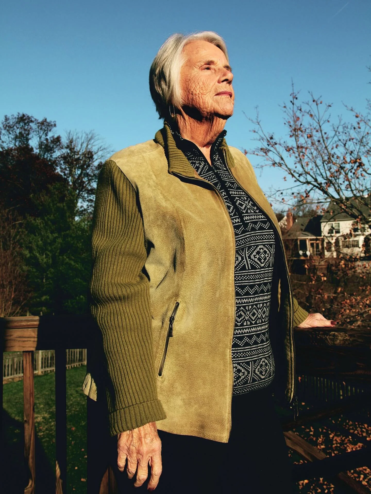 Today, on the most snowy day in recent memory so early in the season, we said goodbye to Grandma.
She never needed to fill a room with words to be noticed. People were drawn to her in a simple, natural way. Her laugh had a low, amused tone that trave