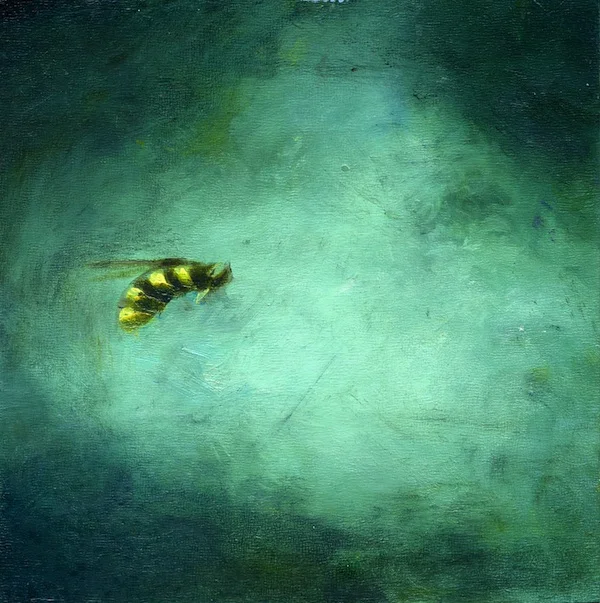 Oil on panel 6x6" ©gisellegautreau