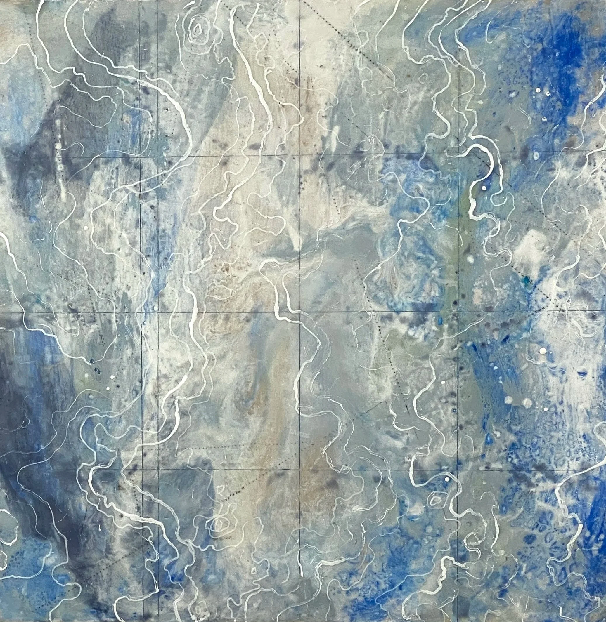 Currents, 16x16"