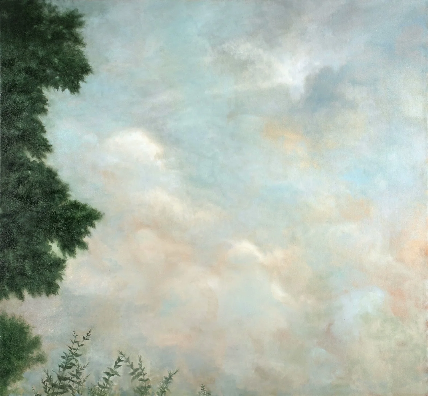 Gautreau.Through the Trees.Oil on canvas.56x60x1.5%22.jpg