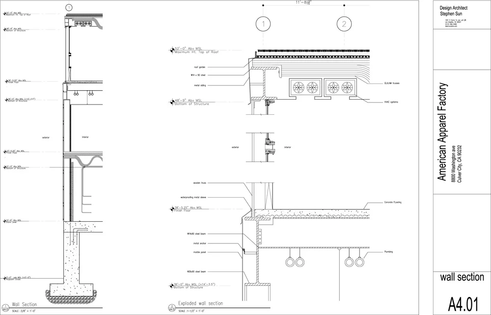 Wall Section