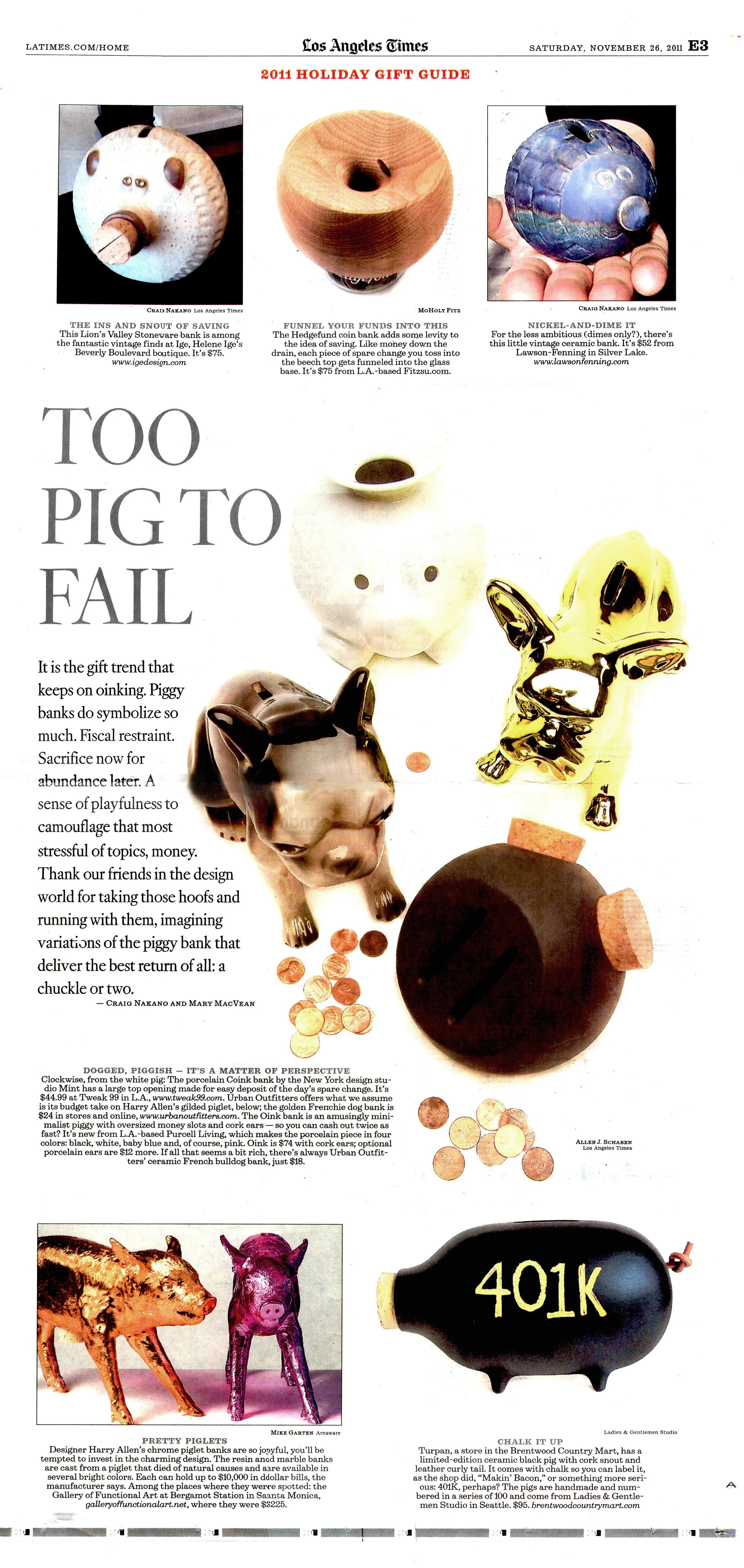 LA Times / Nov / 2011